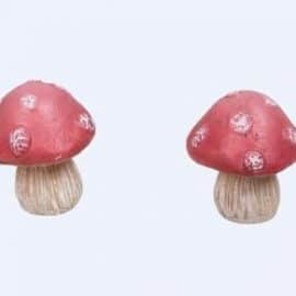 Red Fairy Toadstools