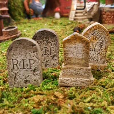 Halloween Fairy Gravestones