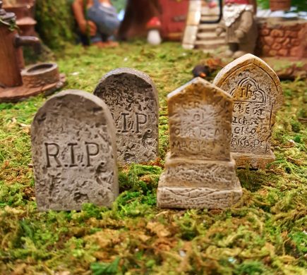 Halloween Fairy Gravestones