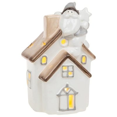 LED Cream Christmas House
