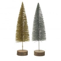 Silver And Gold Christmas Trees