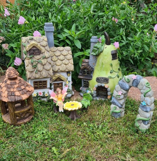 Fairy Garden Super Multi Set (includes 2 Solar houses)