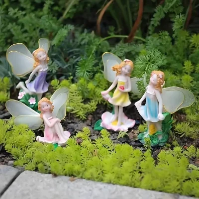 Fairy Garden Fairies With Net wings