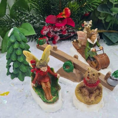 Fairy Garden Christmas Fairy Accessorie Set