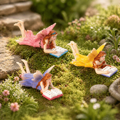 Fairy Garden Daydream Reading Fairies